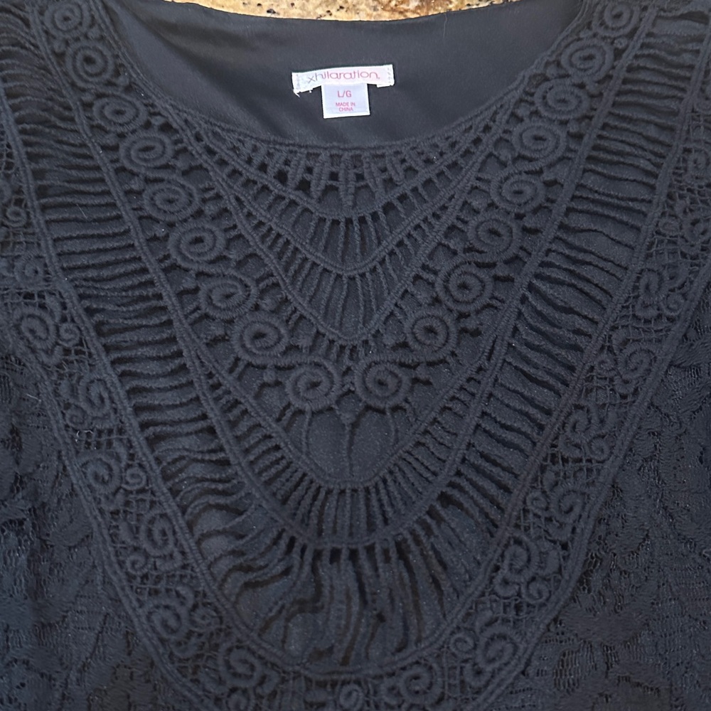 Xhilaration Black Lace Mini Dress - Picture 5 of 5